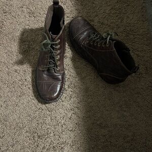 Clarks Dark Brown Ankle Boots